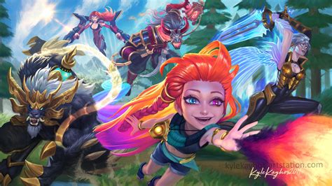 League of Legends Fan Art Splash by KylePunkArt on DeviantArt