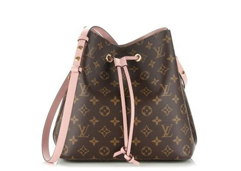 Louis Vuitton NeoNoe Monogram Rose Poudre Brown