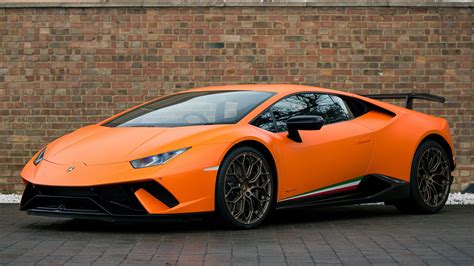 Huracan Orange : Matte Orange Lamborghini Huracan Performante ...