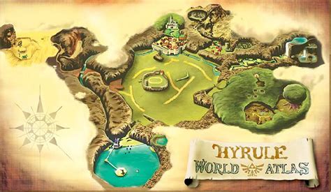 Ocarina of Time World Map (Picture Click) Quiz - By TheInfam0usThey