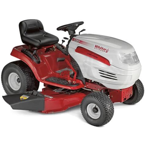 White Outdoor Homeowner (46") 20-HP Riding Lawn Tractor w/ Hydrostatic ...