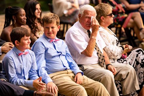 Emotional guests at ceremony - photo by Michael Freas