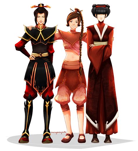 Azula, Mai, and Ty Lee - Avatar: The Last Airbender Fan Art (39726221 ...