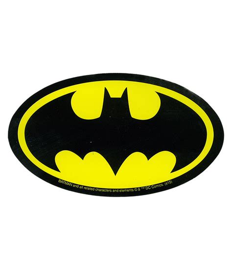 Batman Logo Sticker Liquid Blue