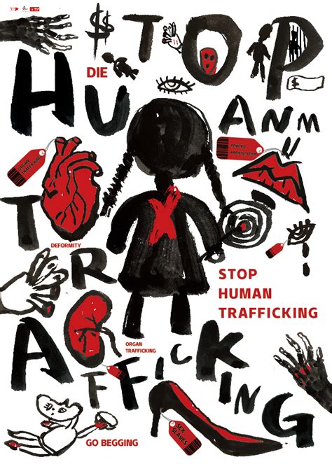 68-stop human trafficking | China – International Reggae Poster Contest