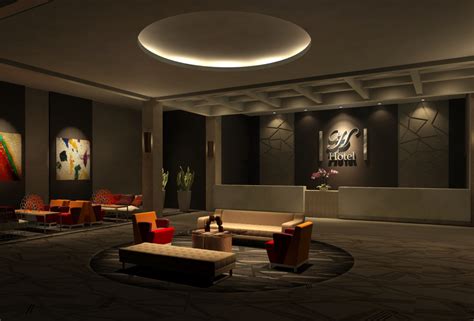 Hotel Lobby Lighting Design on Behance