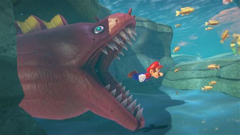 File:SMO Mario swimming from Maw-Ray.jpg - Super Mario Wiki, the Mario ...