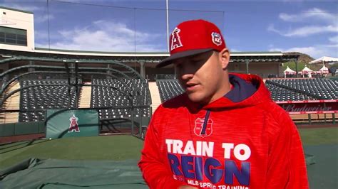 Mike Trout discusses his approach to hitting