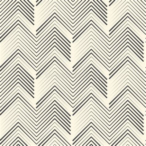 Seamless Zig Zag Pattern. Minimal Elegant Line Design Stock Vector ...