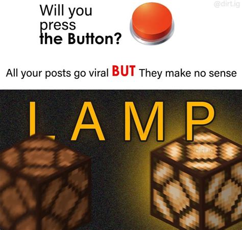 √ No Button Meme