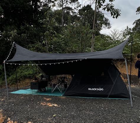 Blackdog tent automatic, Sports Equipment, Hiking & Camping on Carousell