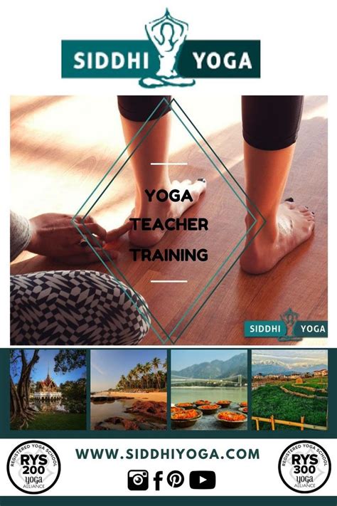 Become yoga teacher with Siddhi Yoga. | Yoga teacher training, Yoga ...