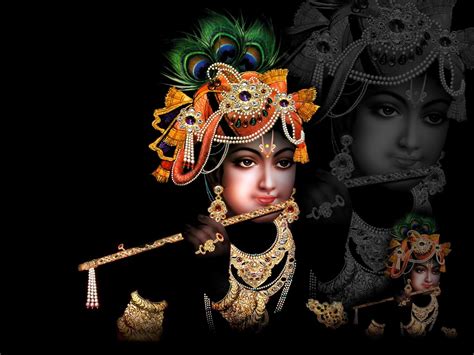 🔥 Free Download Shri Krishna In Black Background Hd Wallpaper by @cellis22 | WallpaperSafari