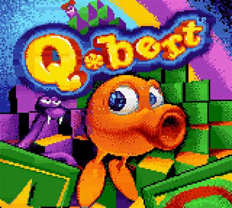 Qbert | 1982 | Puzzle | Retro Arcade Flash Game | Arcader.com