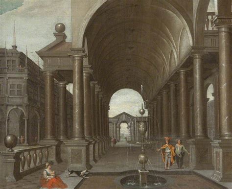 Fountain in the Courtyard of a Palace | Art UK