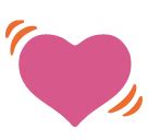 Beating Heart Emoji - Copy & Paste - EmojiBase!