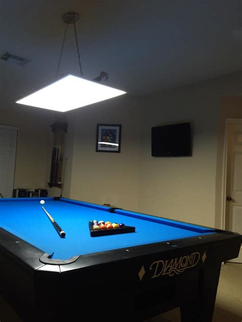 LED Panel Lights for 7,8, 9,10 ft. Pool and Billiard Tables