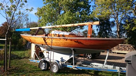 BB17 Keelboat For Sale | Classic Wooden Sailing Yacht For Sale