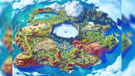 All the Pokémon regions 2024