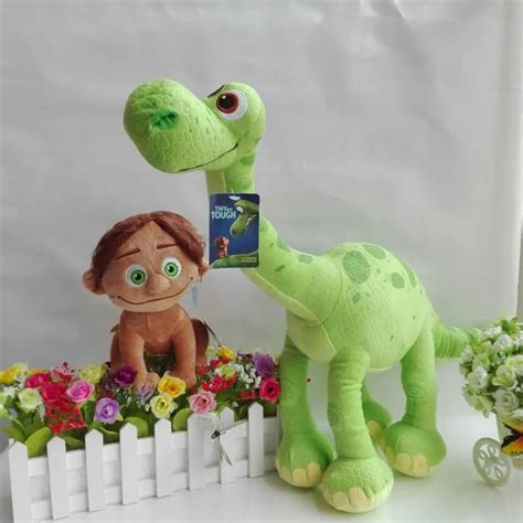 2PC 22CM Spot and 50CM Dinosaur The Good Dinosaur Pixar 3D Moive Arlo Spot Stuffed toys Stuffed ...