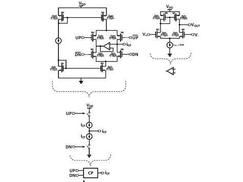 pll - Bootstrapped charge pump design for phase frequency detector ...