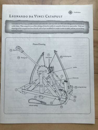 Leonardo da Vinci Catapult model by Pathfinders | #3859819123