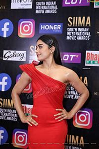 Rashmika Mandanna At SIIMA Awards 2021, HD Photo Gallery