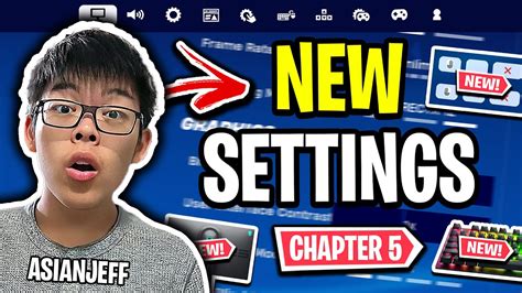 AsianJeff's NEW Settings in Fortnite Chapter 5! (BEST STRETCH RES ...