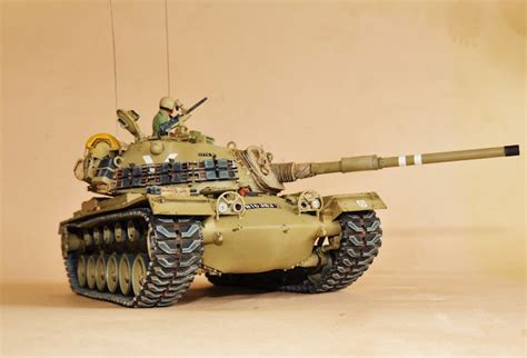 Ed Okun "Modeling Military History": Israeli Army M-48 "Magach 3" tank in 1/35th scale/ Dragon M ...