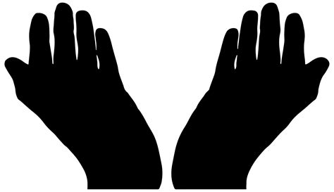 Download Open Praying Hands transparent PNG