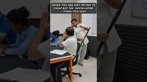 Caught Cheating in Classroom? | Fun with Sanchit Sir | Exam Hall Funny ...