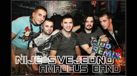 AMADEUS BAND - NIJE SVEJEDNO (CLUB REMIX) - YouTube