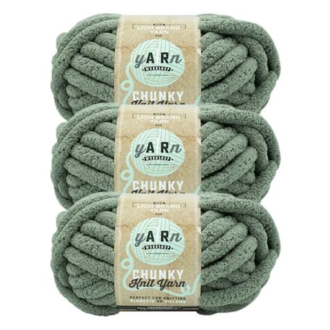 3 Pack Lion Brand® Yarn Workshop Chunky Knit Yarn | Michaels