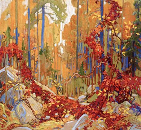 Autumn's Garland By Tom Thomson(Canadian, 1877 1917) Print or Painting Reproduction from Cutler ...