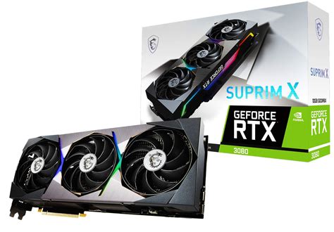 Buy MSI Gaming NVIDIA GeForce RTX 3080 LHR 10GB GDRR6X 320-Bit HDMI/DP Nvlink Torx Fan 4 RGB ...