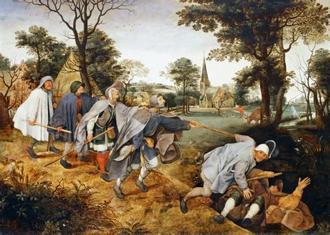 Gandalf's Gallery: Pieter Brueghel the Elder - The Blind Leading the Blind