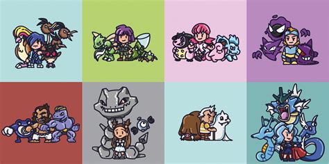 Pokemon Images: Pokemon All Johto Gym Leaders