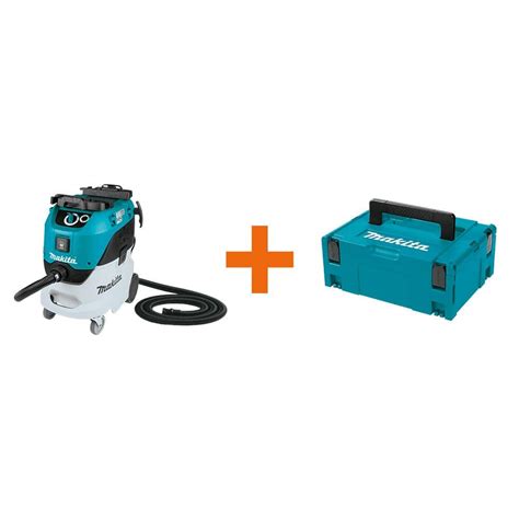 Makita 11 Gal. Wet/Dry HEPA Filter Dust Extractor/Vacuum with 15.5 in ...