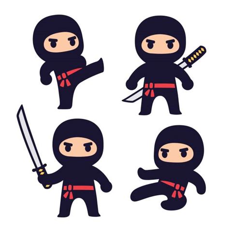 Ninja Illustrations, Royalty-Free Vector Graphics & Clip Art - iStock