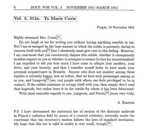 Albert Einstein Letter to Marie Curie | POPSUGAR Tech