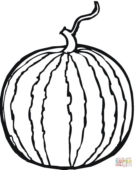 Watermelon Clipart Black And White | Free download on ClipArtMag