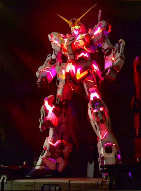 PG 1/60 RX-0 Unicorn Gundam w/ LED - Painted Build | Unicorn gundam, Gundam, Unicorn