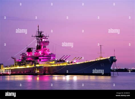 Battleship New Jersey Museum, Camden City, New Jersey, USA Stock Photo ...