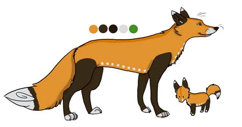 Fox Fursona by SushiiWolf on deviantART