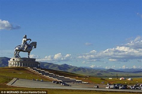 Has Genghis Khan's tomb be spotted from SPACE? | Daily Mail Online