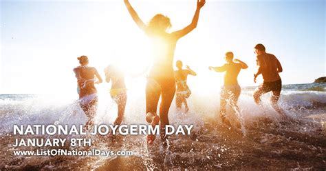 NATIONAL JOYGERM DAY - List Of National Days