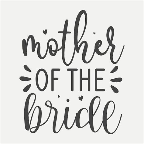 Premium Vector | Mother of the bride