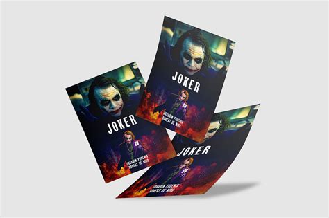 JOKER movie poster on Behance