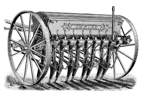 Even though it was invented in 1701 the seed drill was a very efficient ...