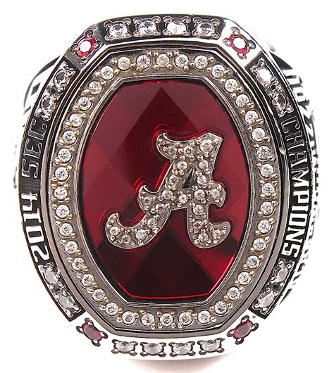 2014 Alabama Crimson Tide SEC Championship Player Ring | Pristine Auction